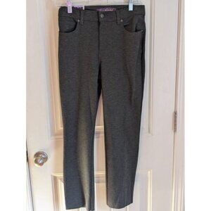 gloria vanderbilt amanda Slim Knit Ponte Tapered Leg High Rise Size 4